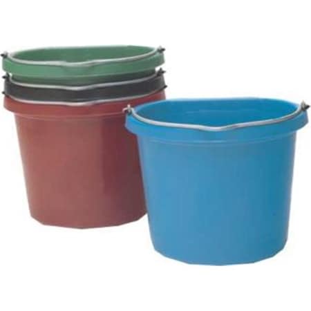 Fortress Industries Flat Back Bucket Green 20 Quart - FB-120G 279889